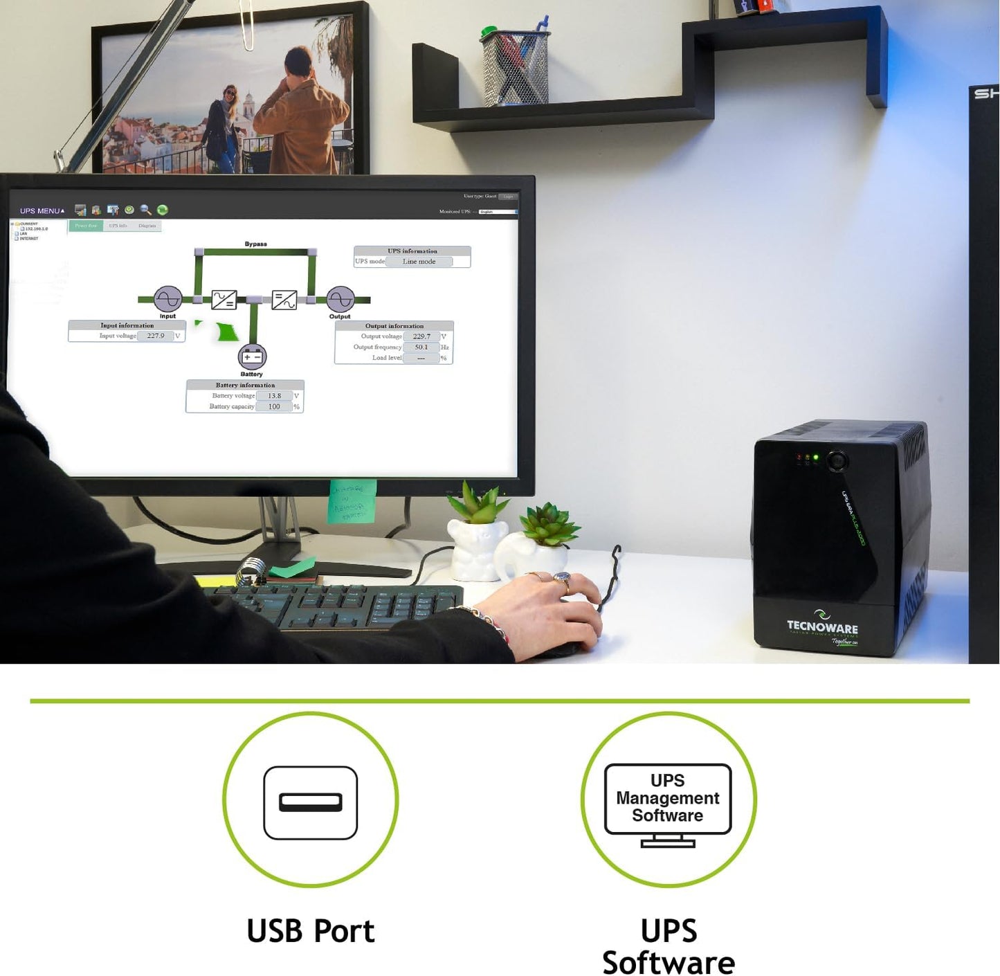 Tecnoware UPS ERA PLUS 2000