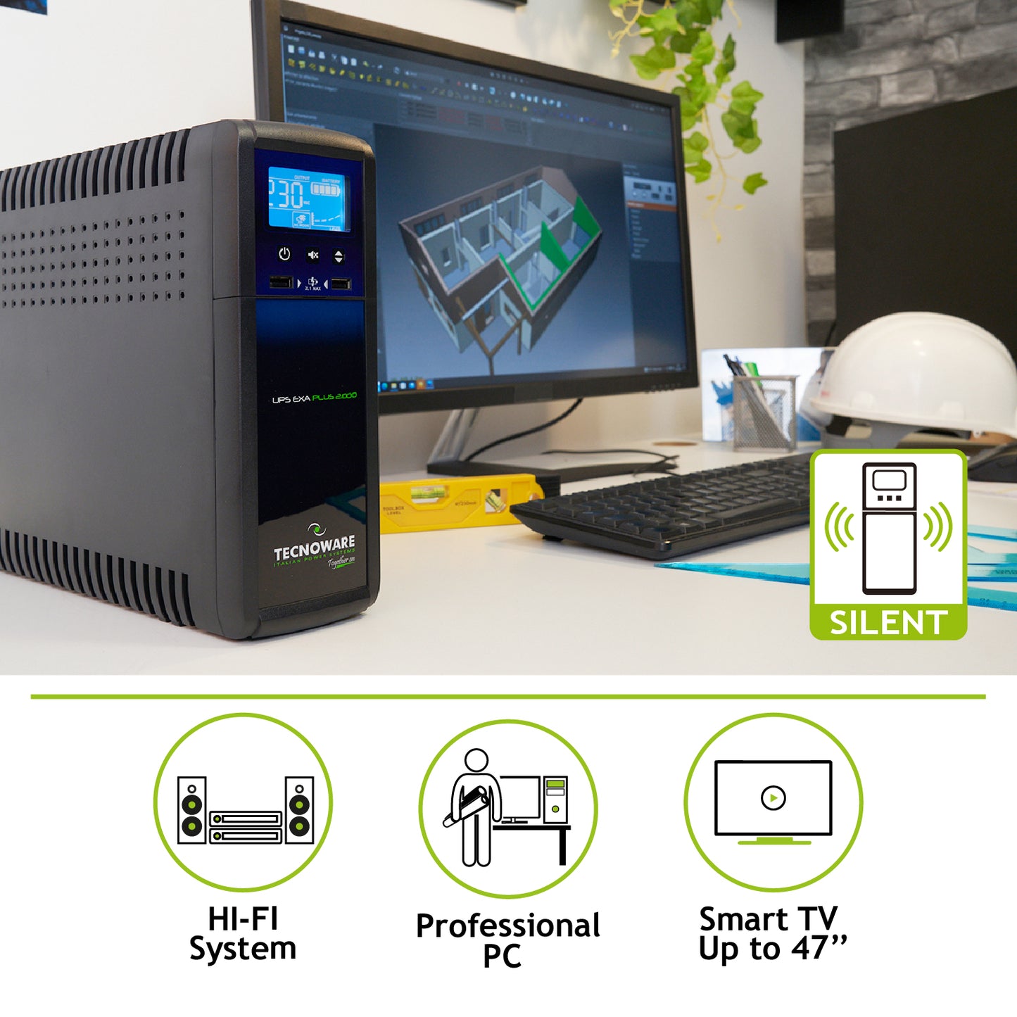 Tecnoware UPS EXA PLUS 2000