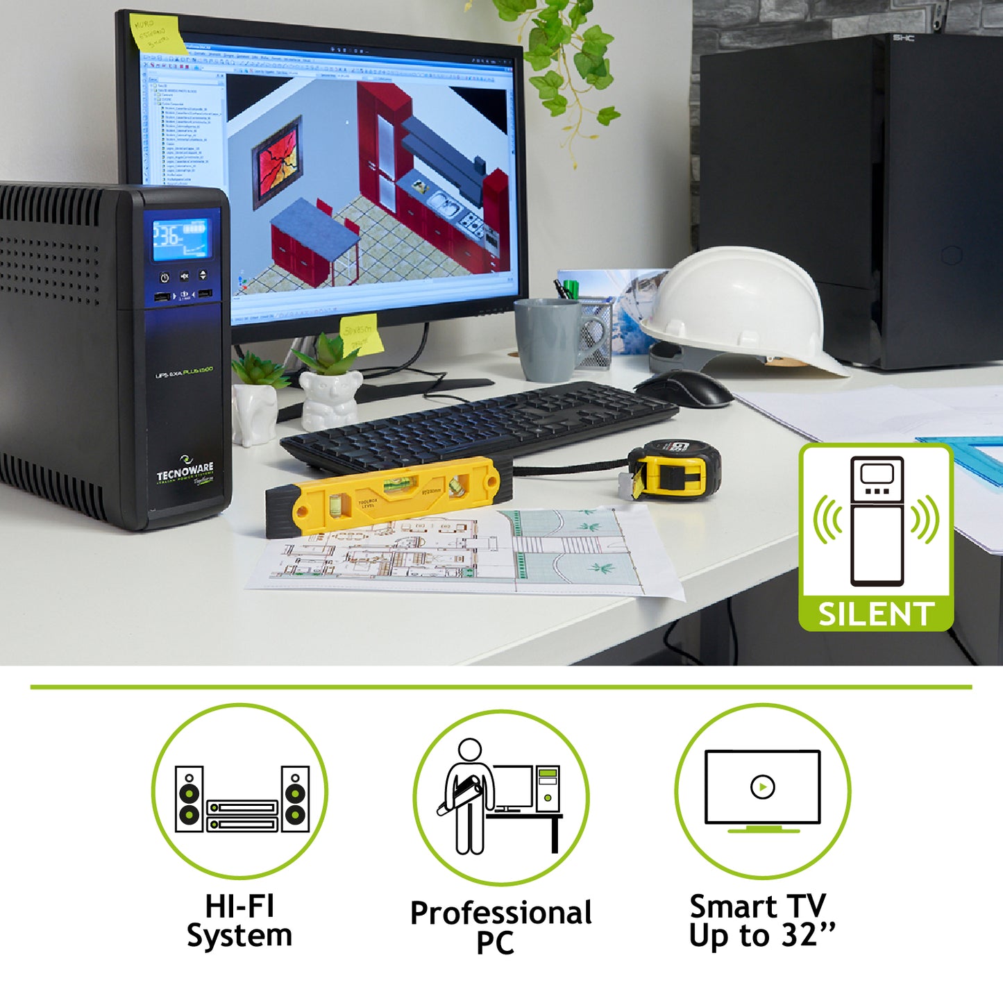 Tecnoware UPS EXA PLUS 1500