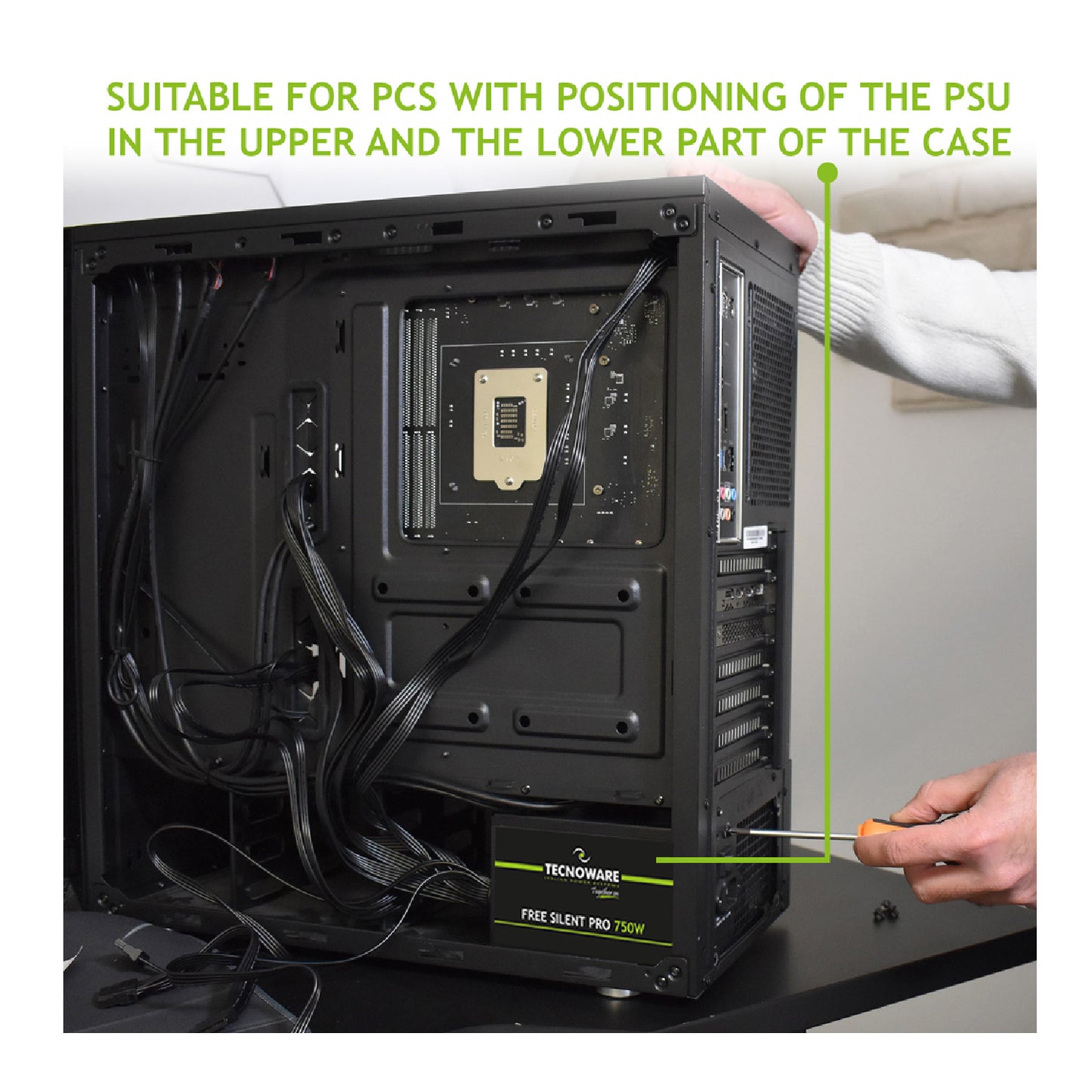 TECNOWARE Alimentatore ATX Free Silent PRO 750