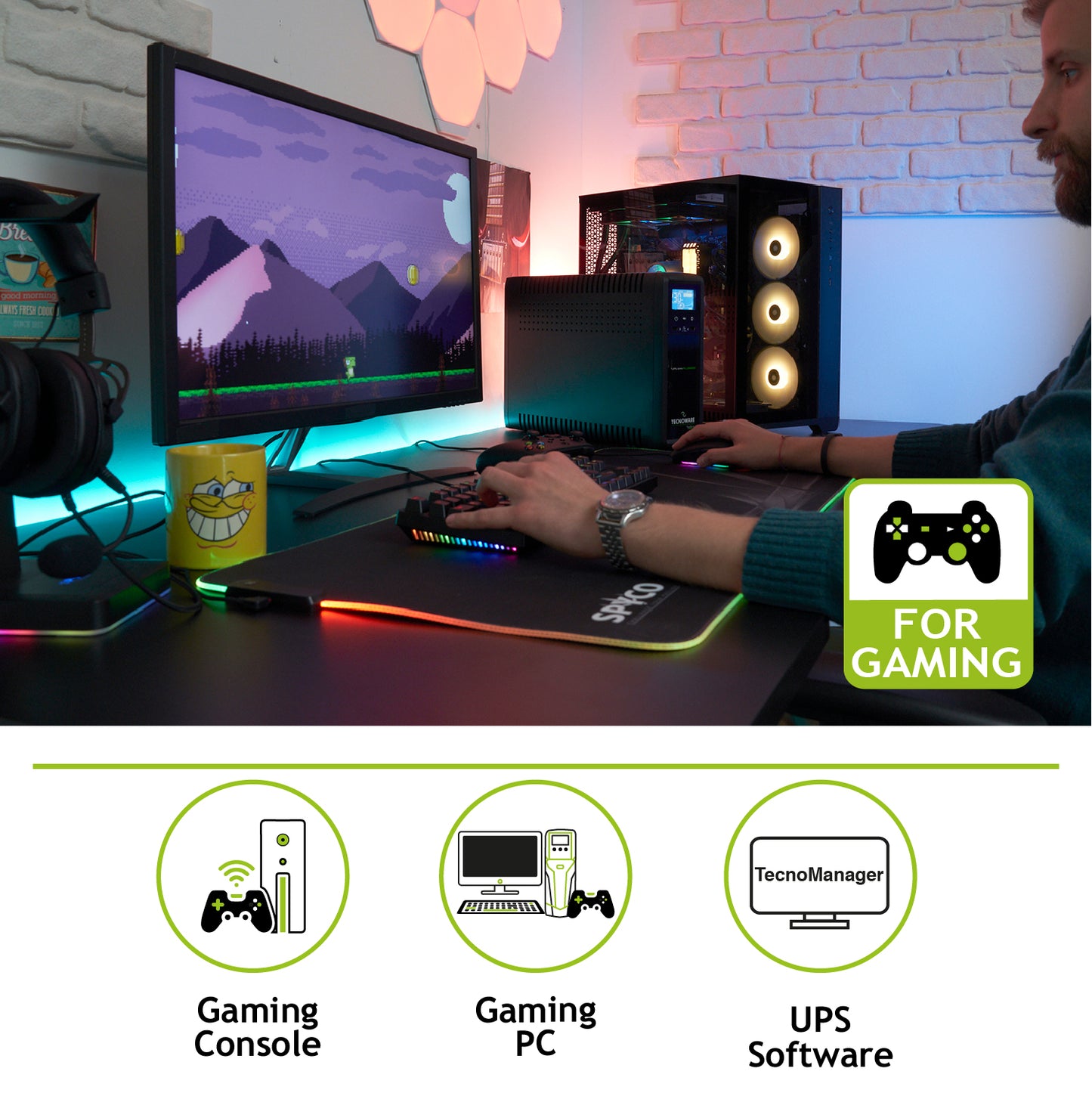 Tecnoware UPS EXA PLUS 1000