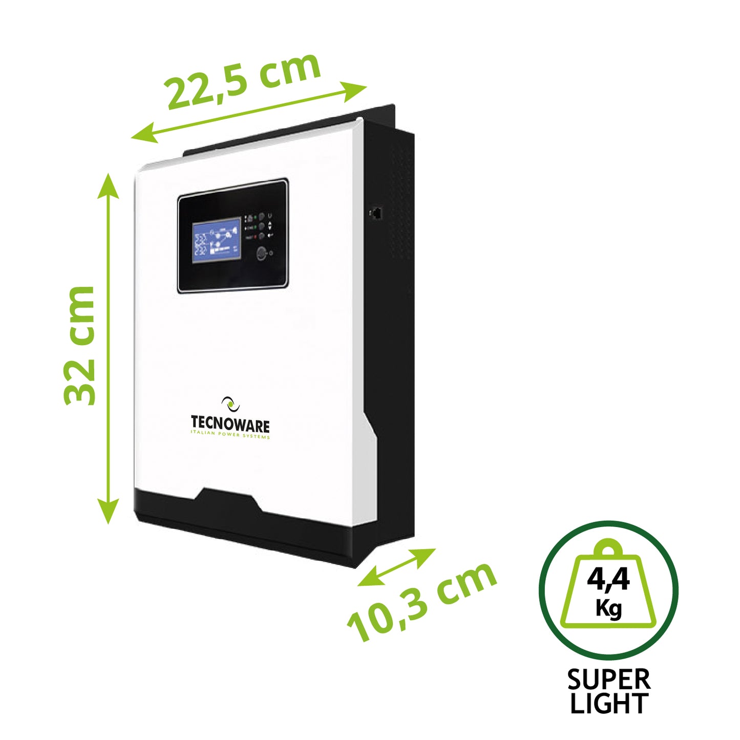 TECNOWARE Inverter ad Energia Solare 1200VA