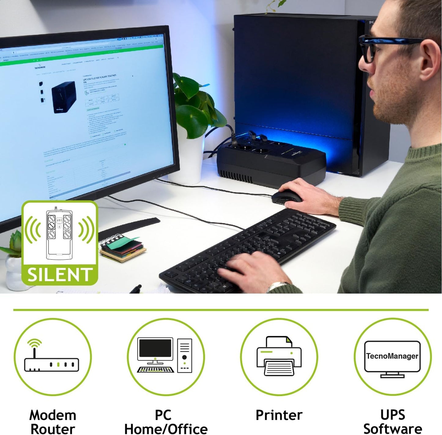 Tecnoware UPS ERA PLUS STRIP 800