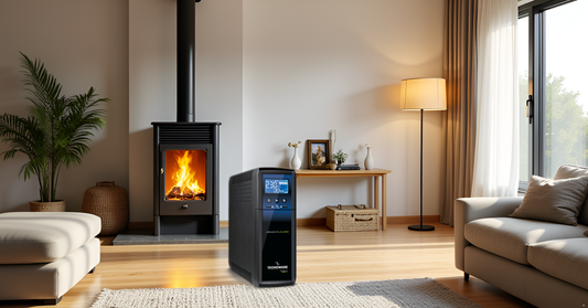 Proteggere le stufe a pellet con un UPS Exa Plus