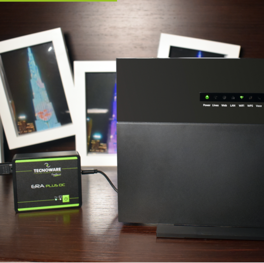 ERA PLUS DC USB: il mini UPS per il Modem WI-FI
