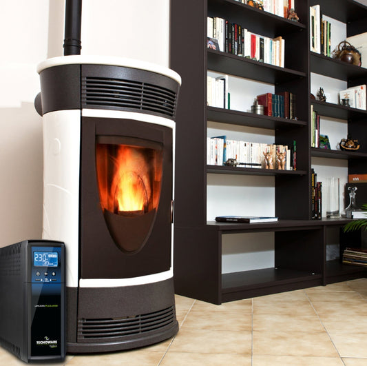 Protezione efficace per Stufe a Pellet con un UPS Exa Plus