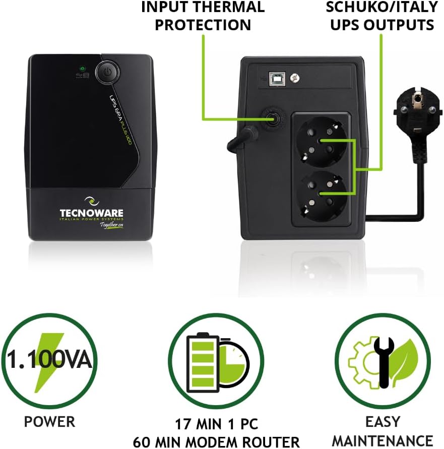 Tecnoware UPS ERA PLUS 1100