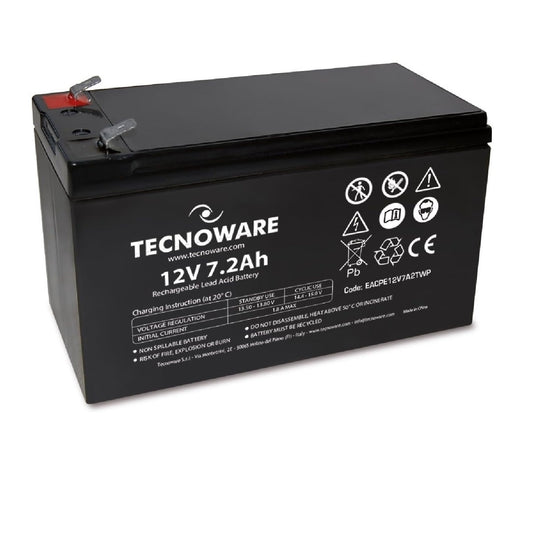 TECNOWARE Batteria Ermetica al Piombo 7Ah