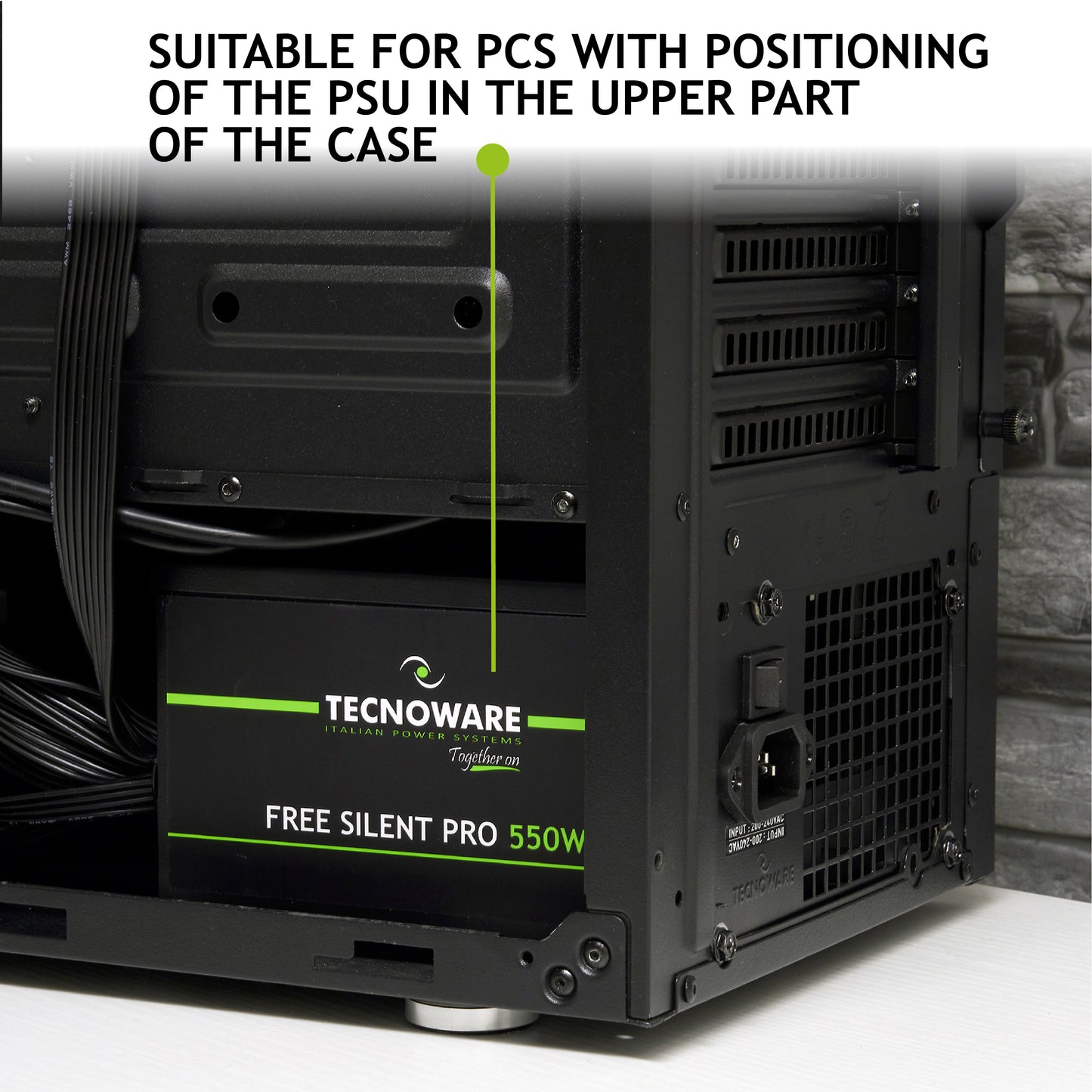 TECNOWARE Alimentatore ATX Free Silent 550 PRO