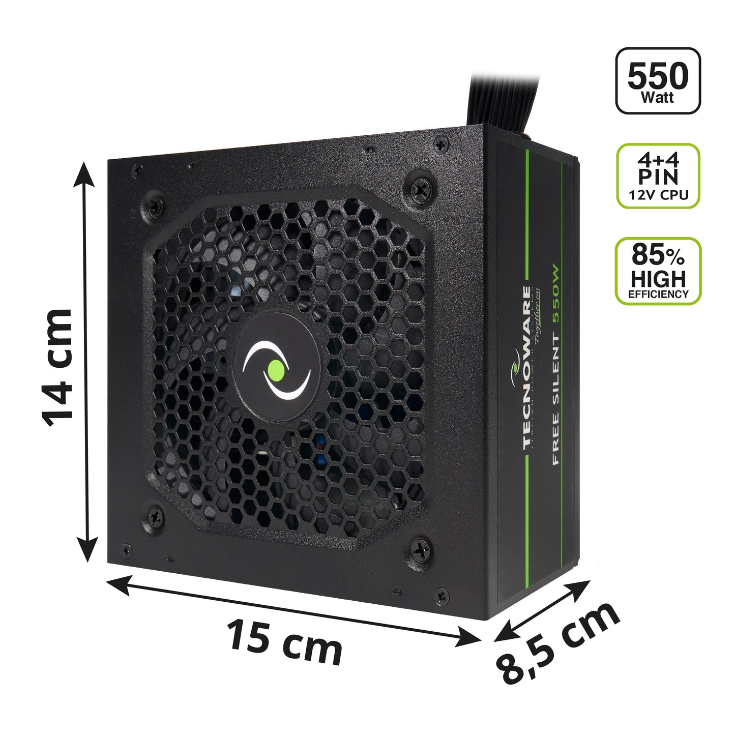 TECNOWARE Alimentatore ATX Free Silent 550