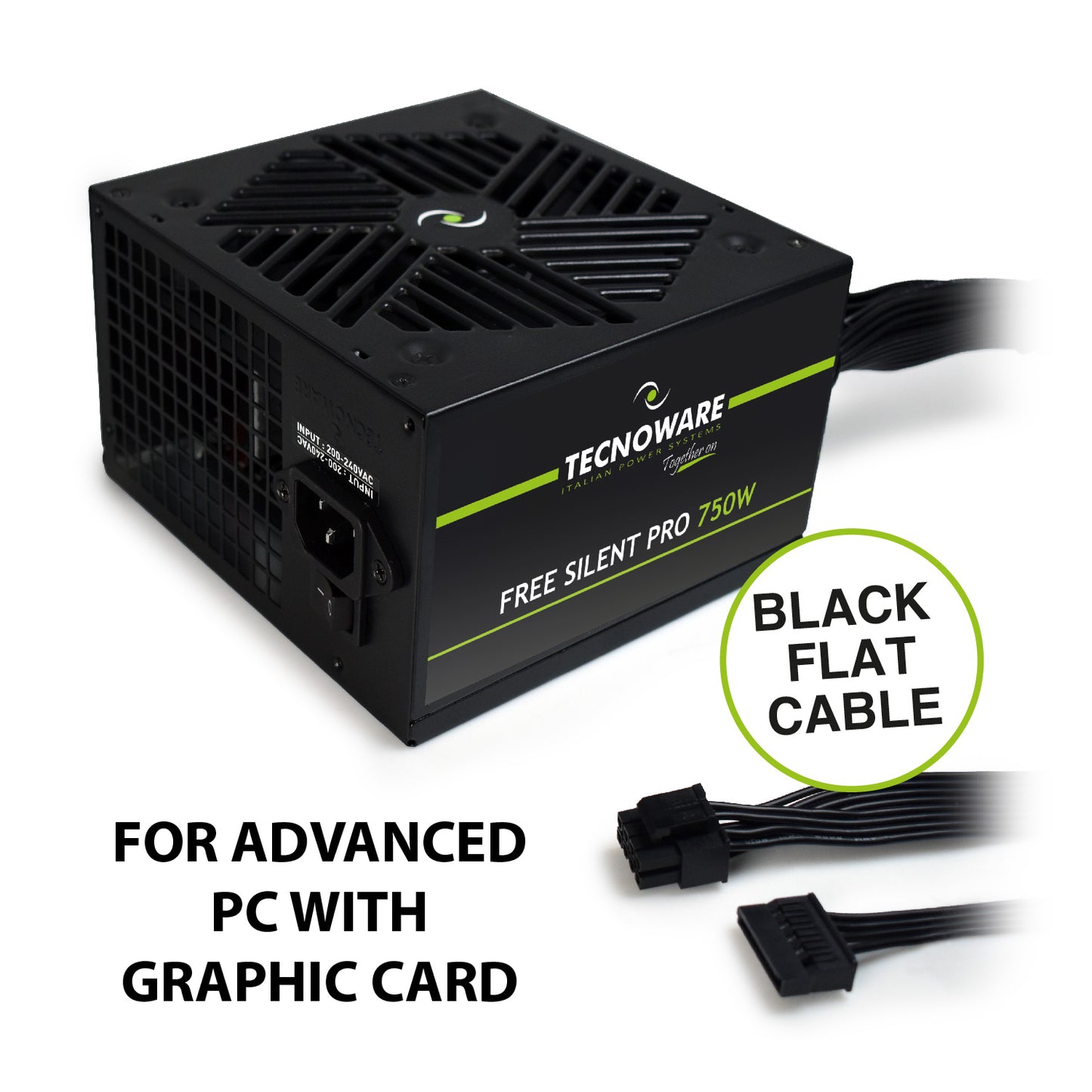 TECNOWARE Alimentatore ATX Free Silent PRO 750