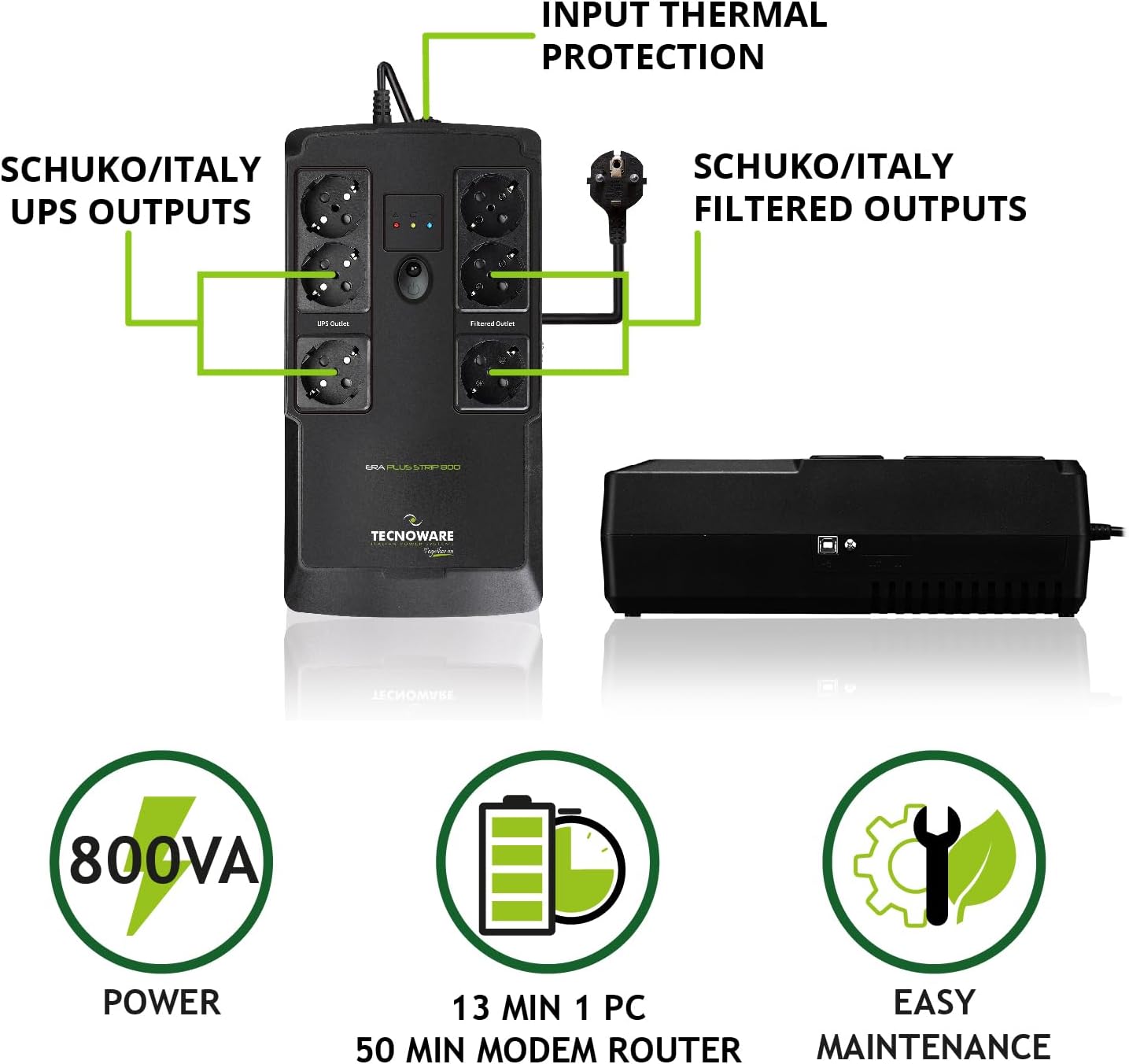 Tecnoware UPS ERA PLUS STRIP 800
