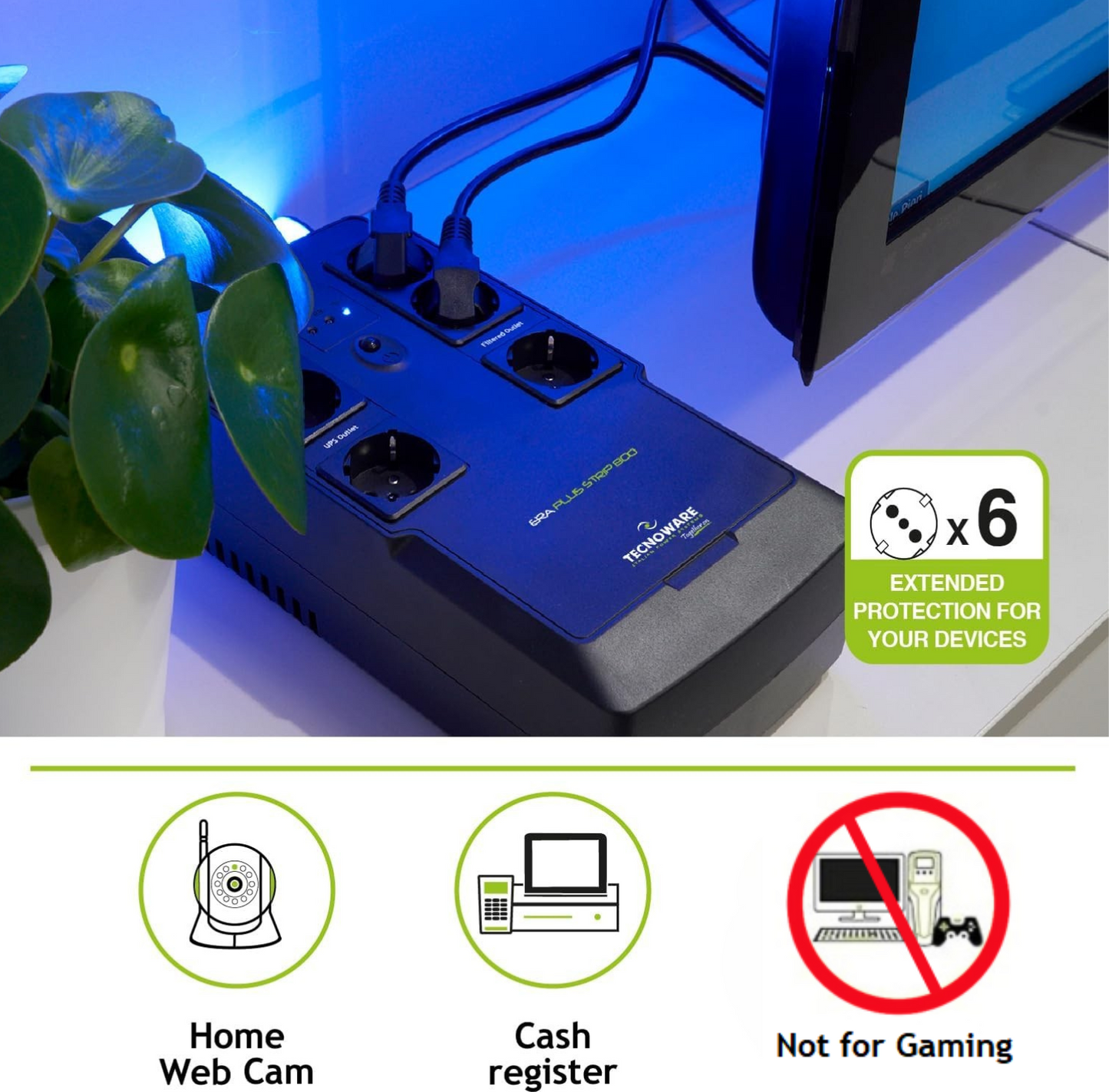 Tecnoware UPS ERA PLUS STRIP 800