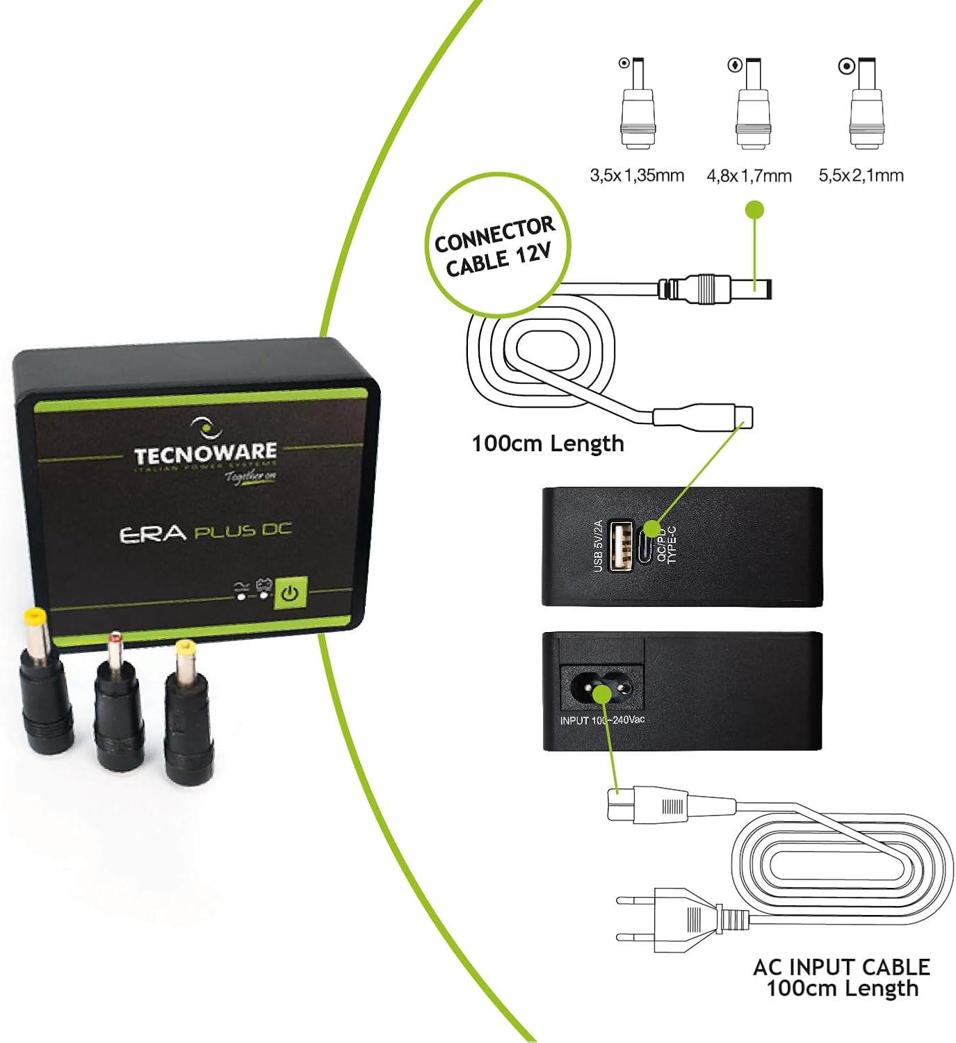 Tecnoware Mini UPS ERA PLUS DC